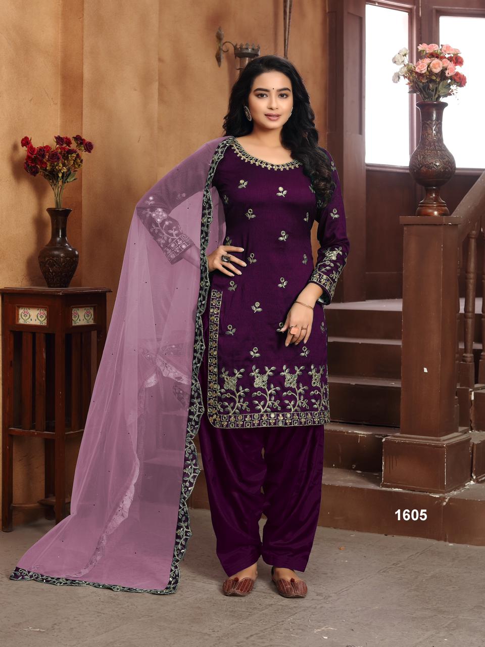 dani Aanaya 1605 Salwar Kameez Art silk Singles