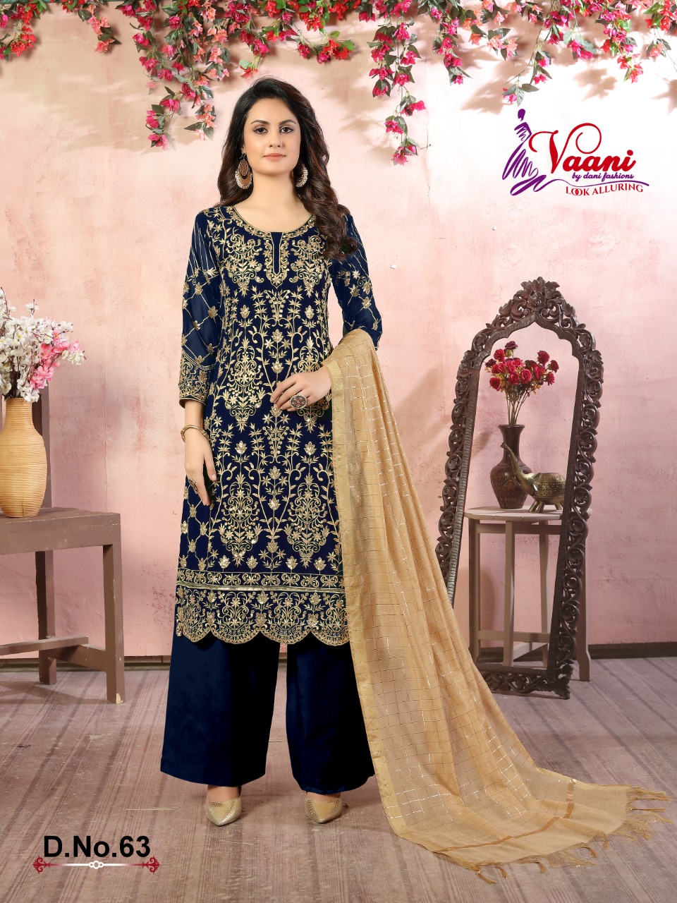 dani Vaani 63 Salwar Kameez Fox georgeete Singles