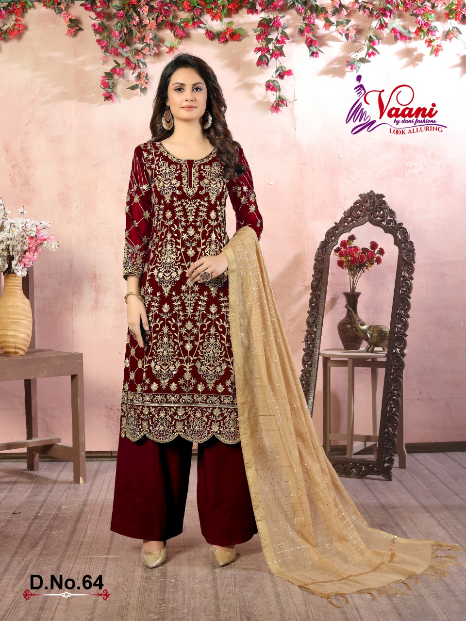 dani Vaani 64 Salwar Kameez Fox georgeete Singles