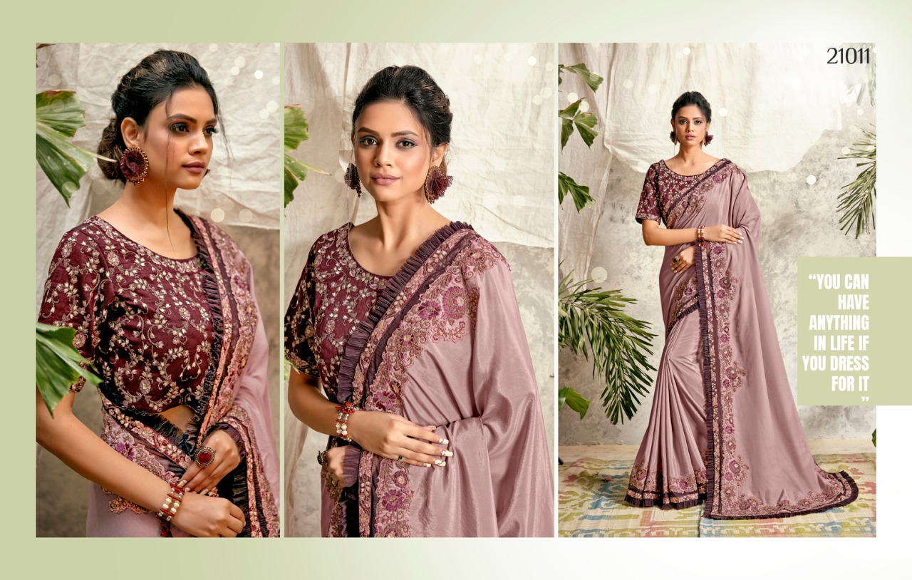 mahotsav Moh manthan 21011 Sarees Silk georgette /crep silk Singles