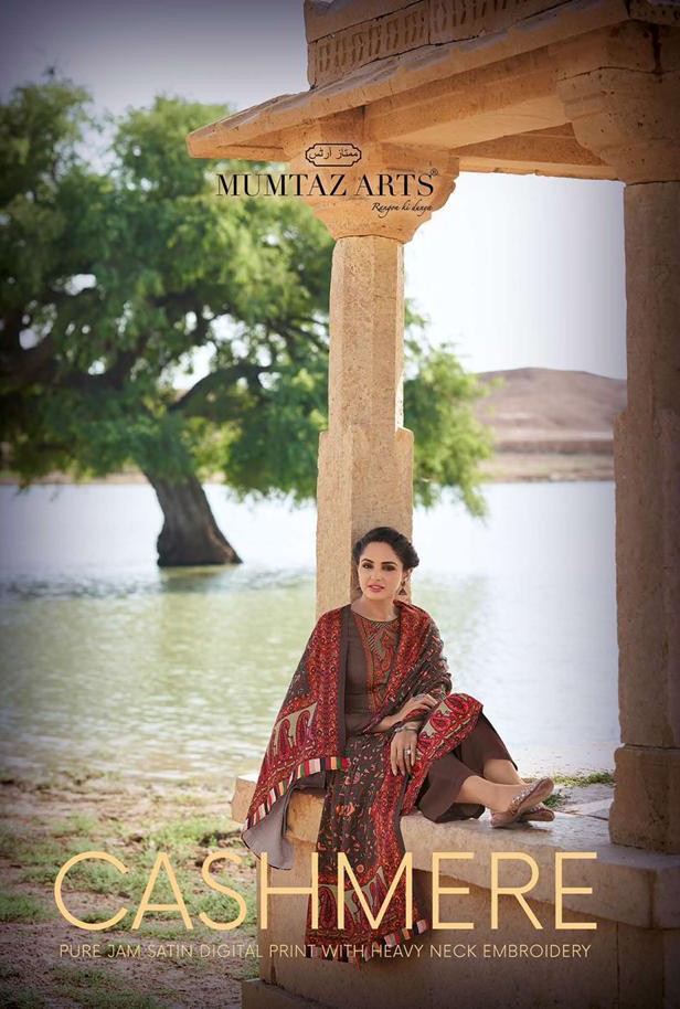 mumtaz arts cashmere jam setin attrective print salwar suit catalog