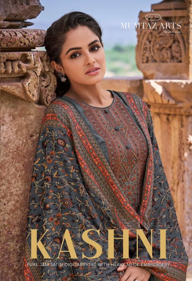 mumtaz arts kashni jam setin exclusive karachi print salwar suit catalog