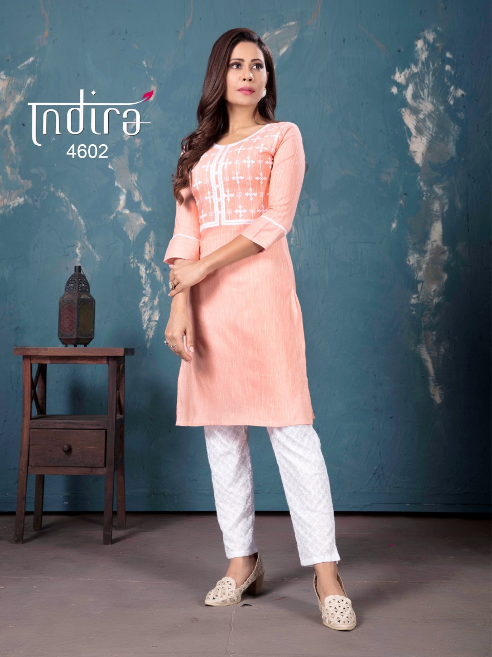 indira apparel  The Spring 2 cotton decent style  kurti with Bottom catalog