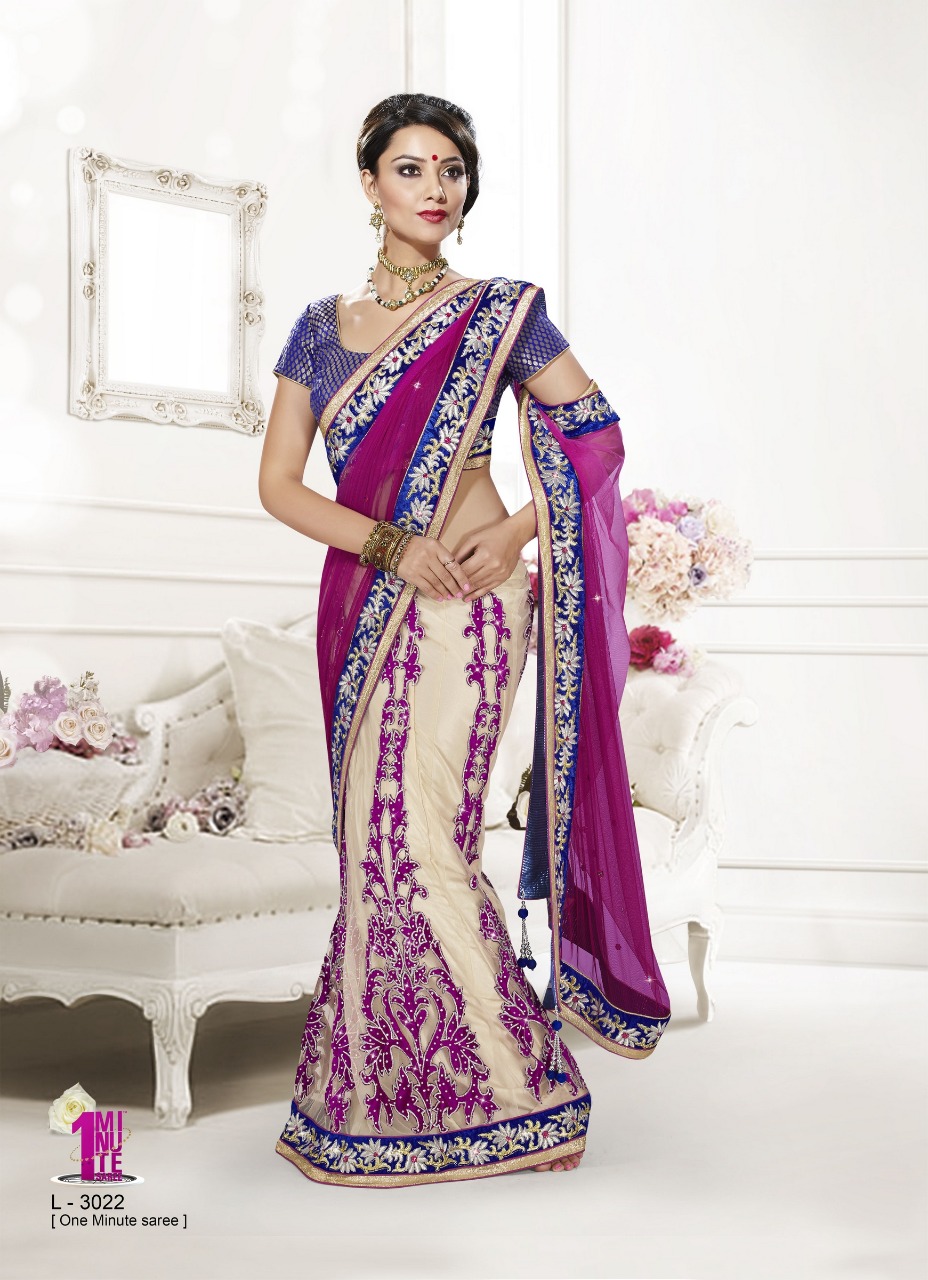 mahotsav d no 3022 net decent look saree singal