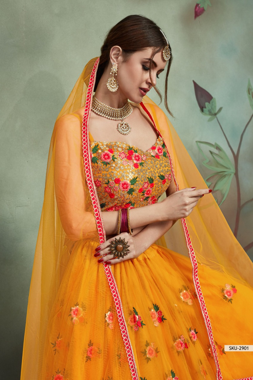 virasat Euphoria Vol 2 net modern style lehenga catalog