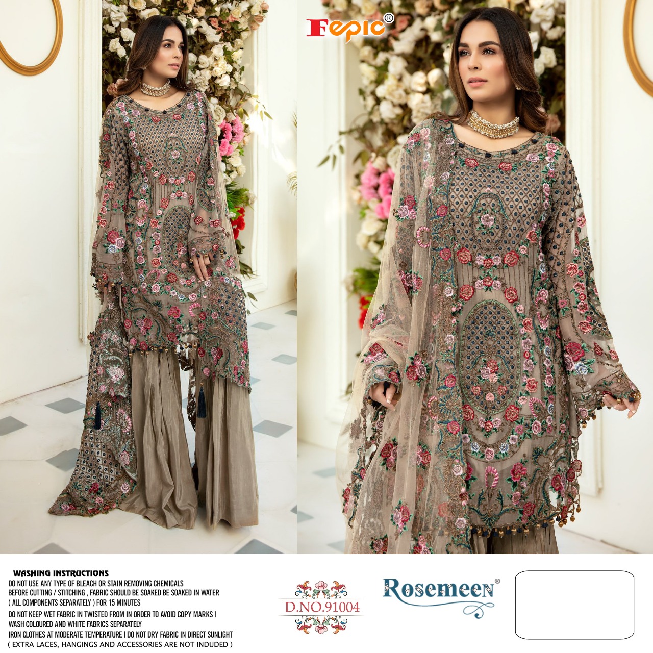 fepic rosemeen  91004 net catchy look salwar suit singal