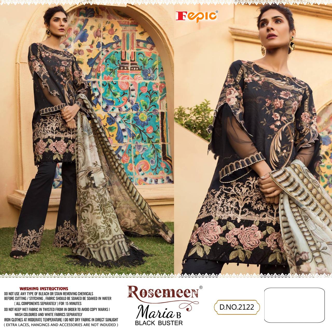 FEPIC ROSEMEEN 2122 Salwar Kameez Pure cotton Singles