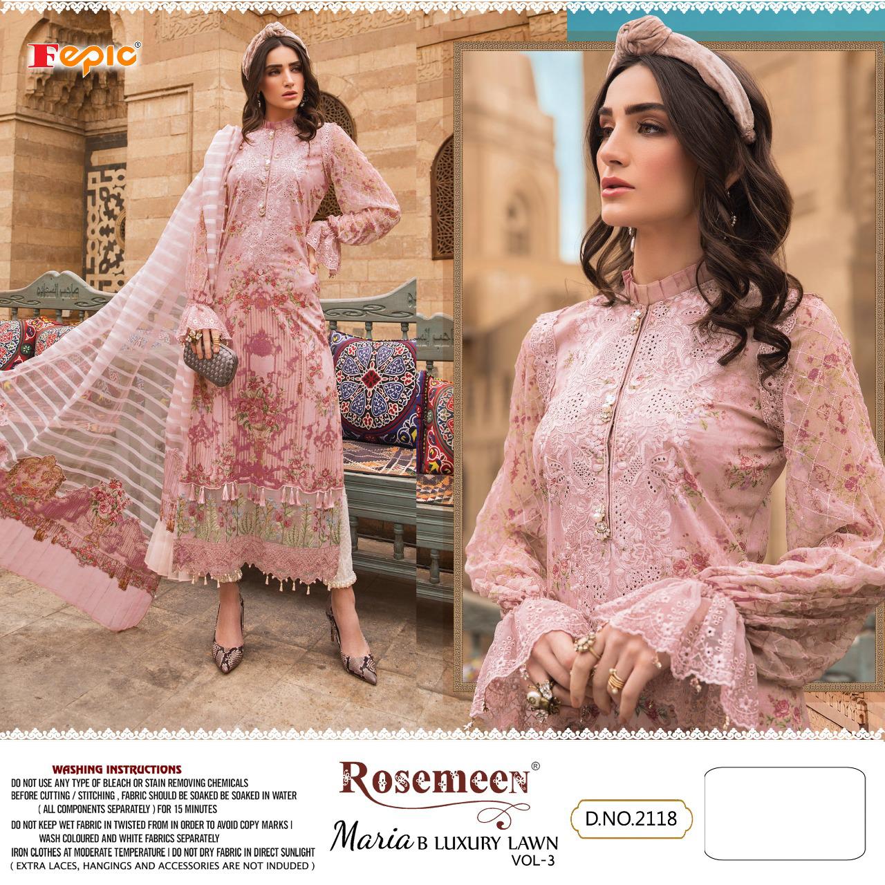 FEPIC Rosemeen 2118 Salwar Kameez Cotton Singles