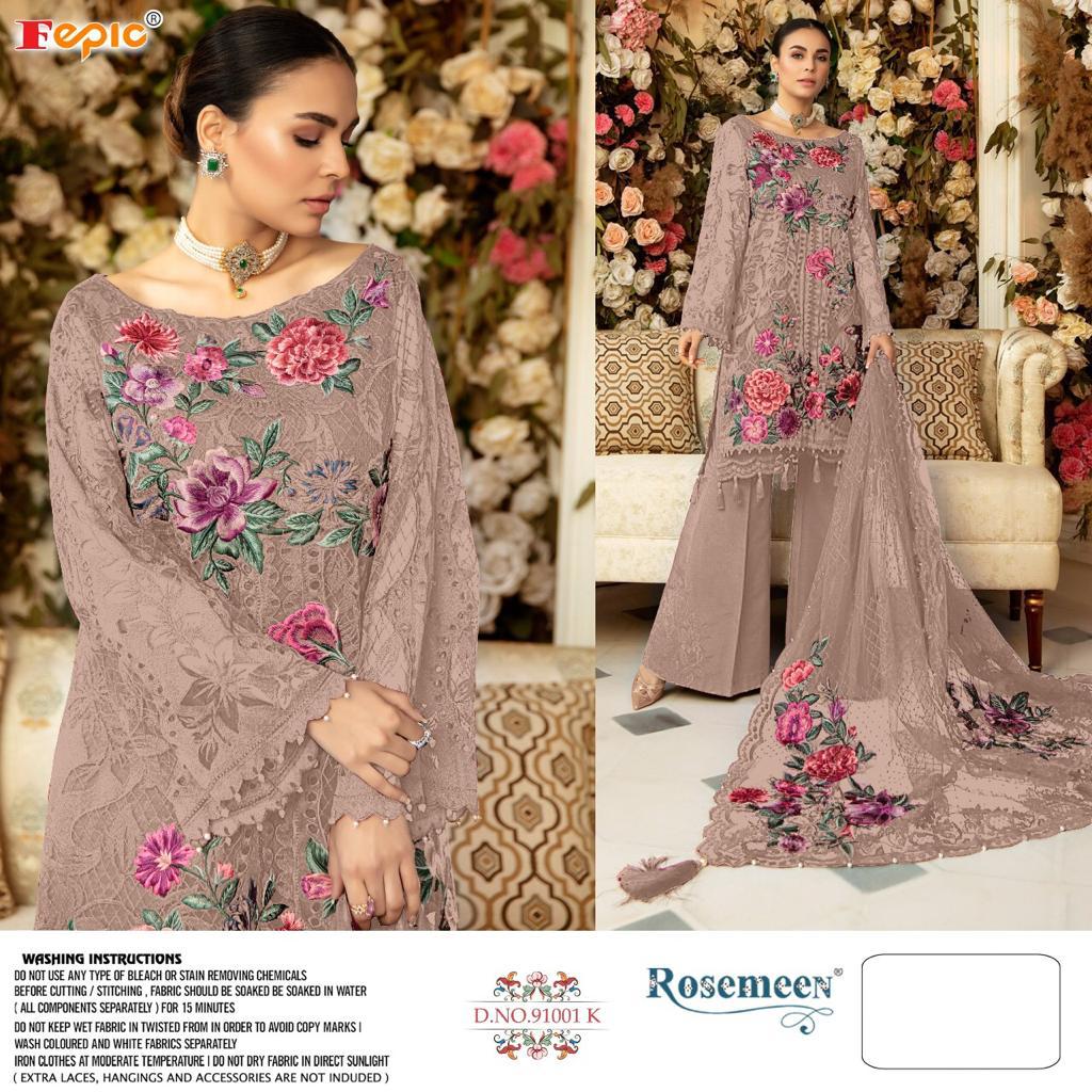 FEPIC Rosemeen 91001 K  Salwar Kameez Net Singles