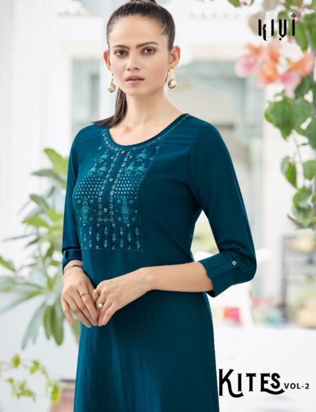 Kalaroop by Kajree kites vol 2 silk catchy look kurti  catalog