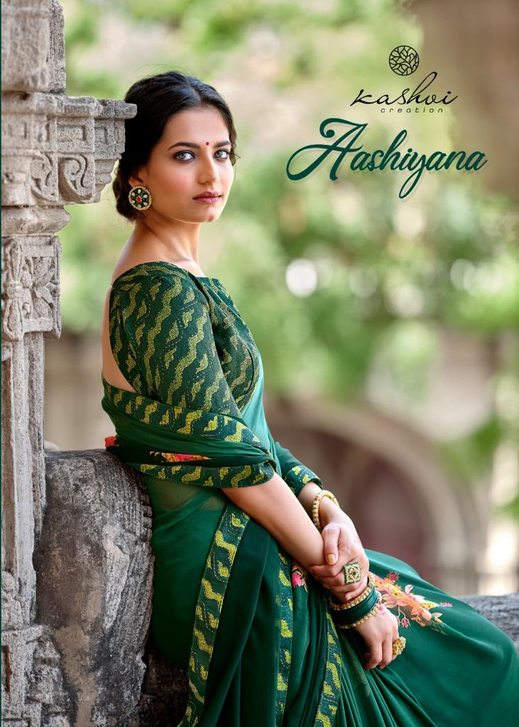 lt kashvi creation aashiyana wightless exclusive print saree catalog