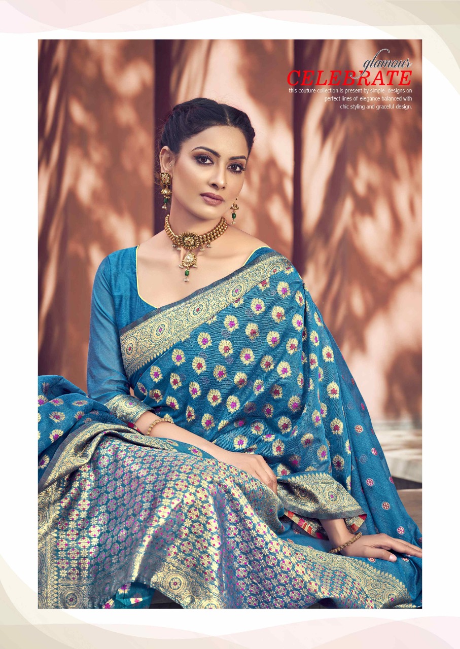 shakunt weaves gajroopa silk astonishing saree catalog