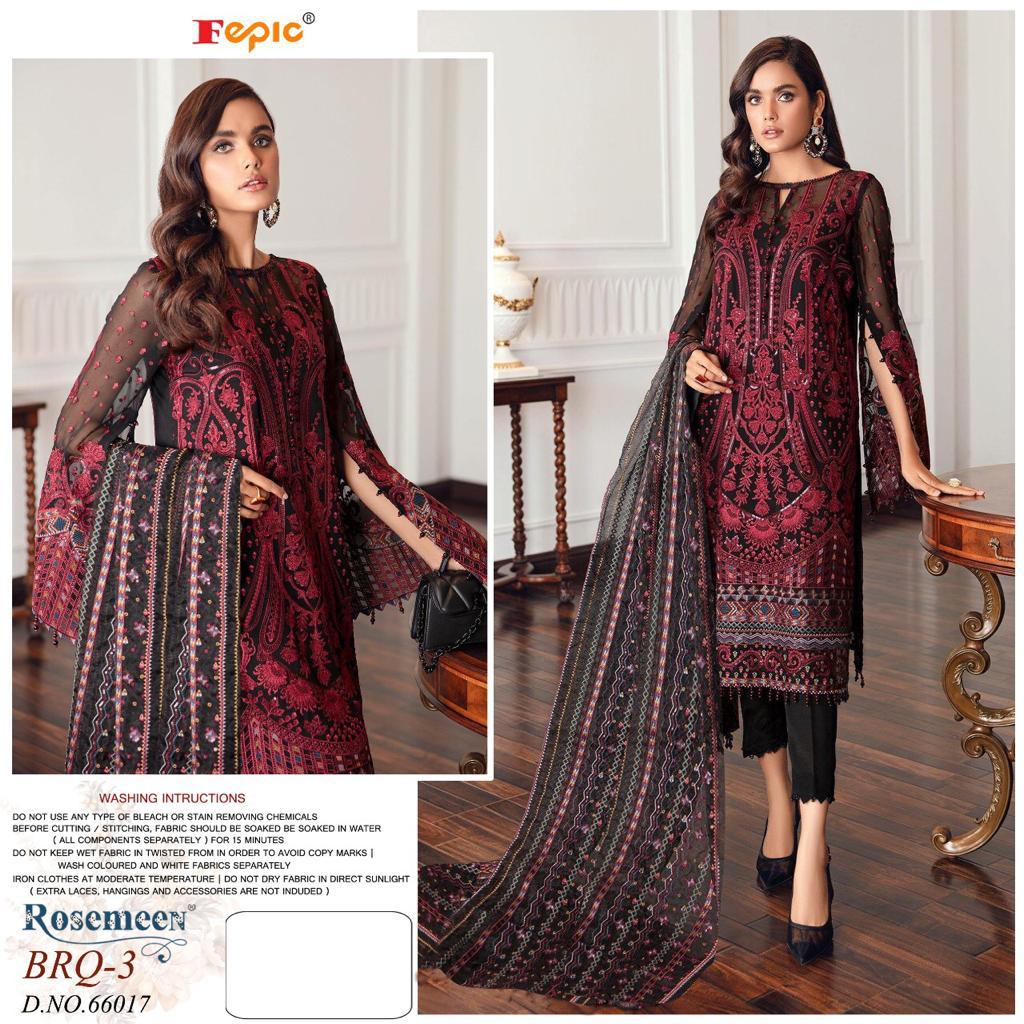 FEPIC Rosemeen 66017 Salwar Kameez Georgget Singles