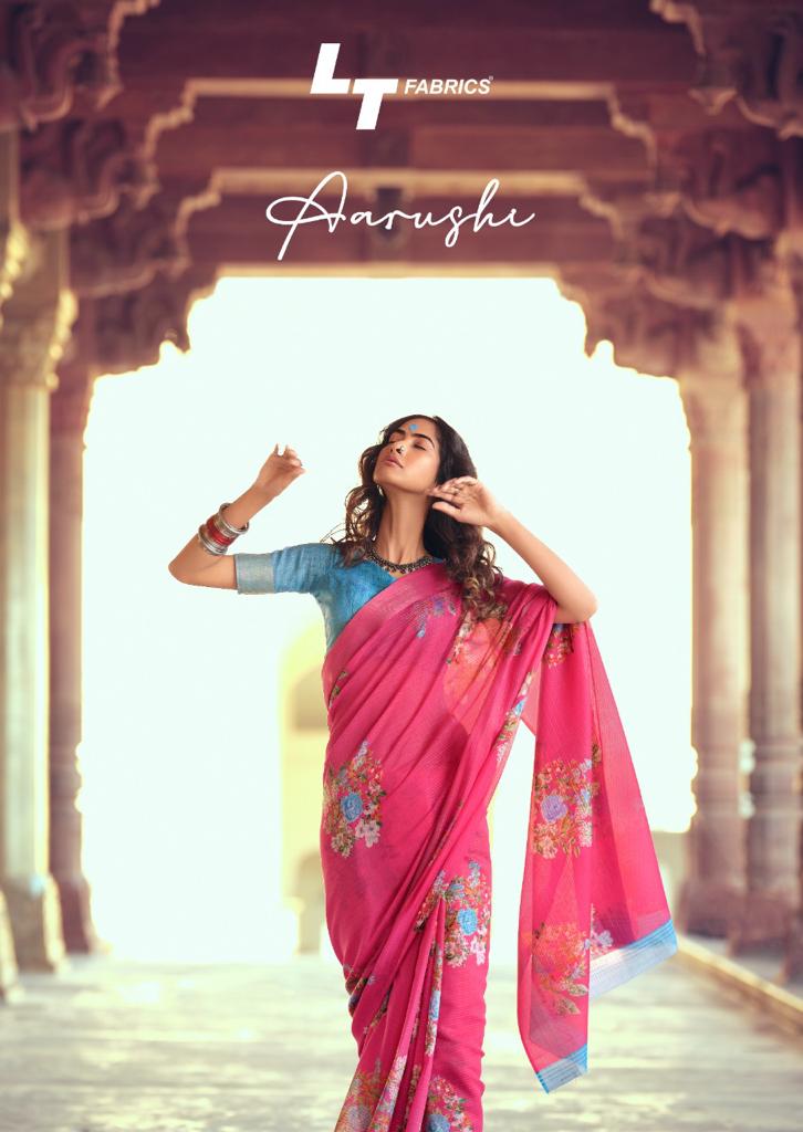 lt fashion aarushi cotton authentic fabric saree catalog