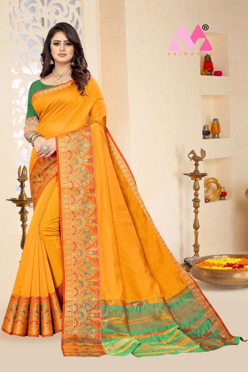 vivera international marvel cotton gorgeous look saree catalog