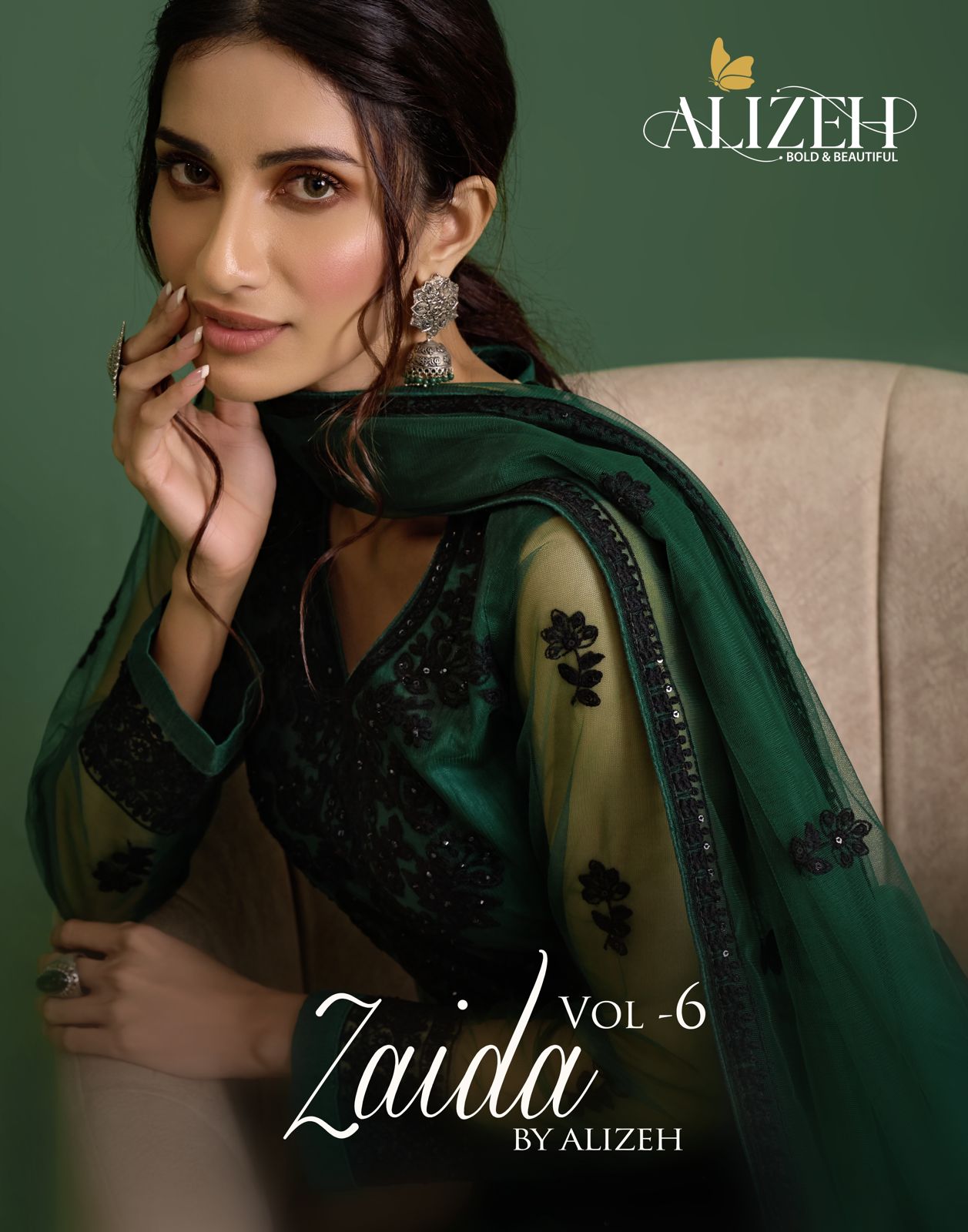 alizeh zaida vol 6 net regal look salwar suit catalog