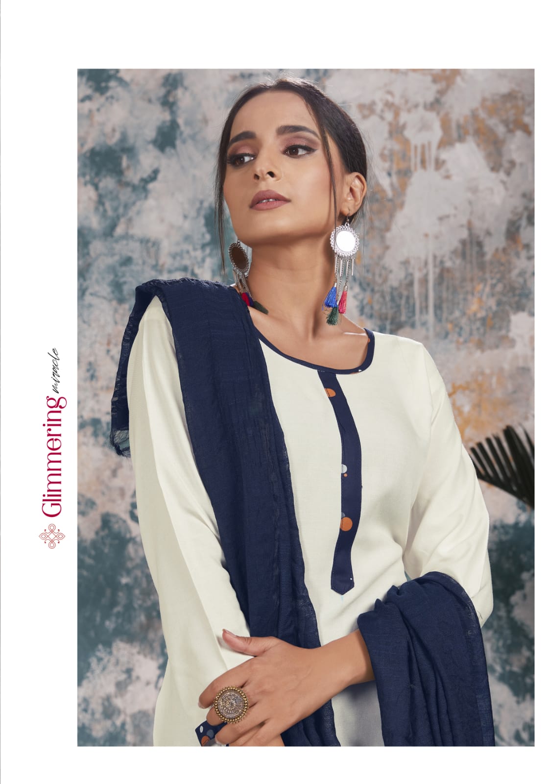 banwery soni kudi vol 3 rayon graceful look kurti pant with dupatta catalog