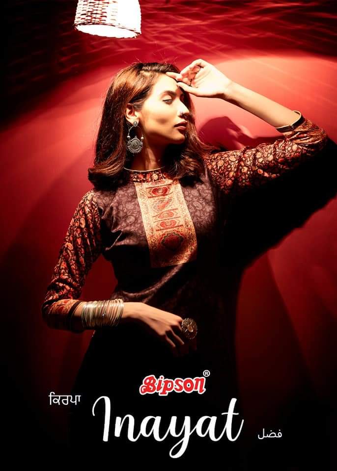 bipson inayat 1216 to 1219 Woollen Pashmina exclusive print and colours salwar suit catalog