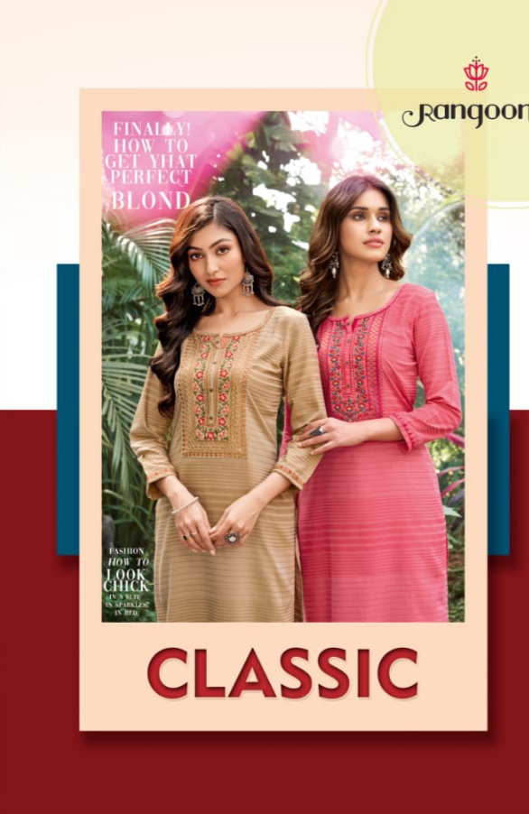 kessi rangoon classic linen cotton decent colour and pattern kurti catalog