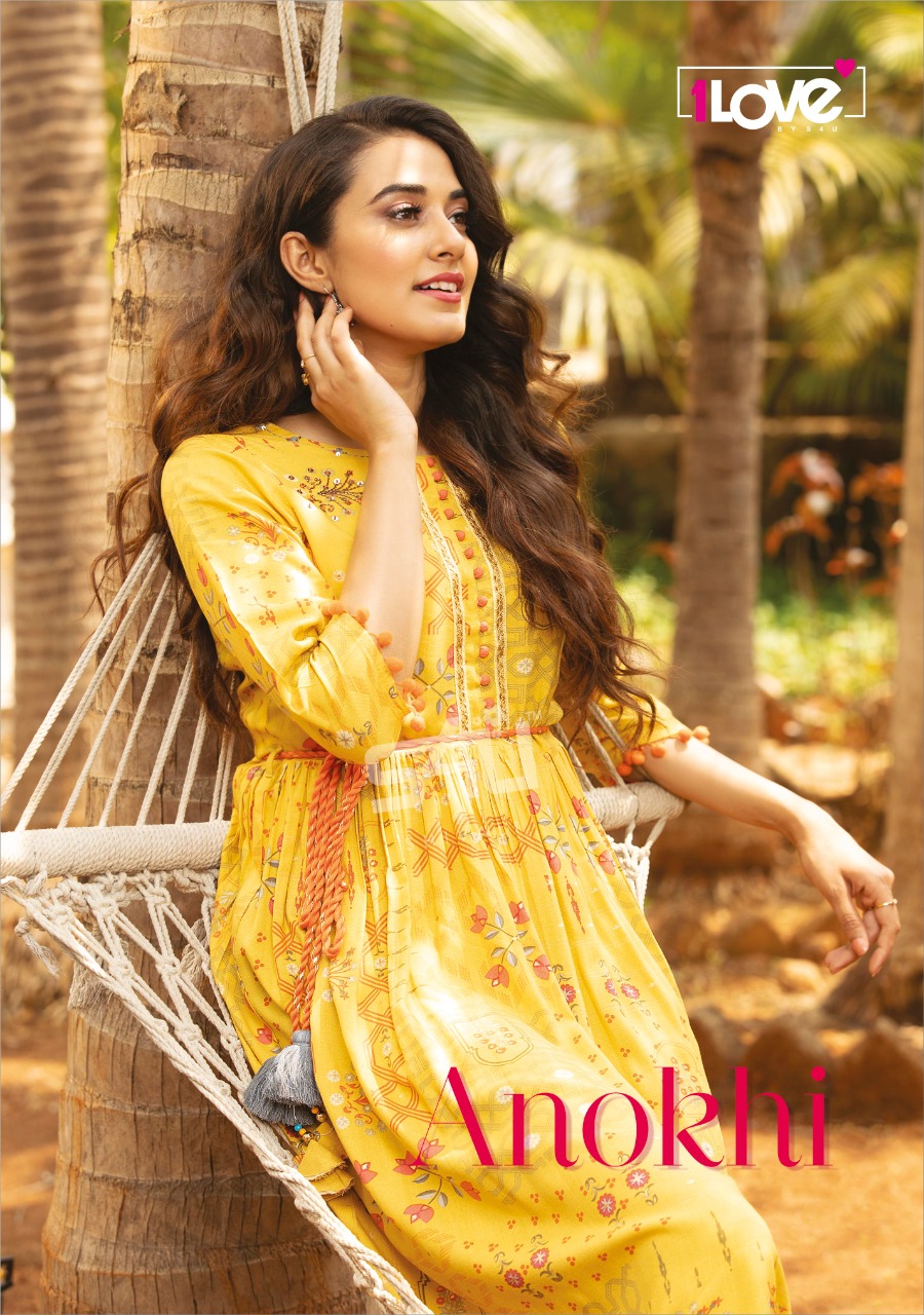 s4u anokhi rayon classic trendy look kurti catalog