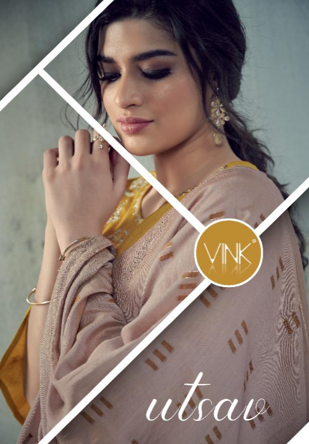 vink utsav viscose gorgeous look top with pant and dupatta catalog