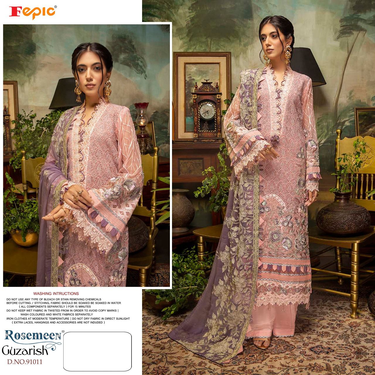 FEPIC Rosemeen 91011 Salwar Kameez Fox georgeete Singles