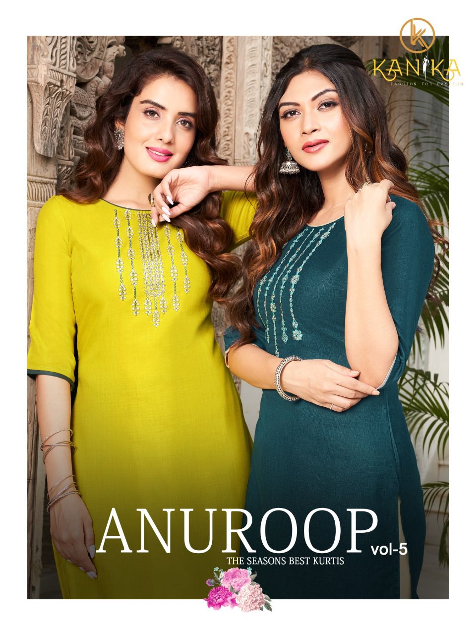 kanika Anuroop vol 5 Rubby silk innovative style kurti catalog