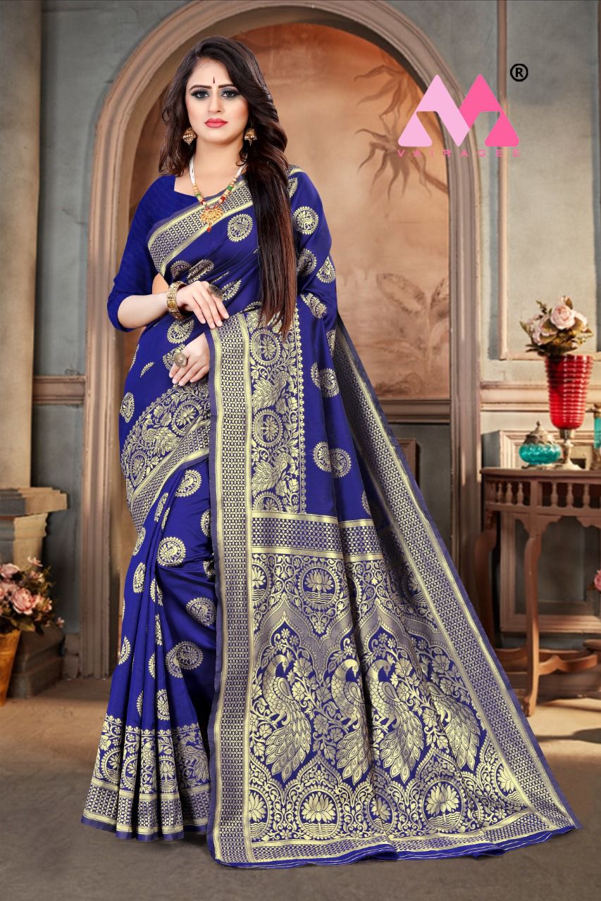 vivera international pavitra 5 silk gorgeous look saree catalog