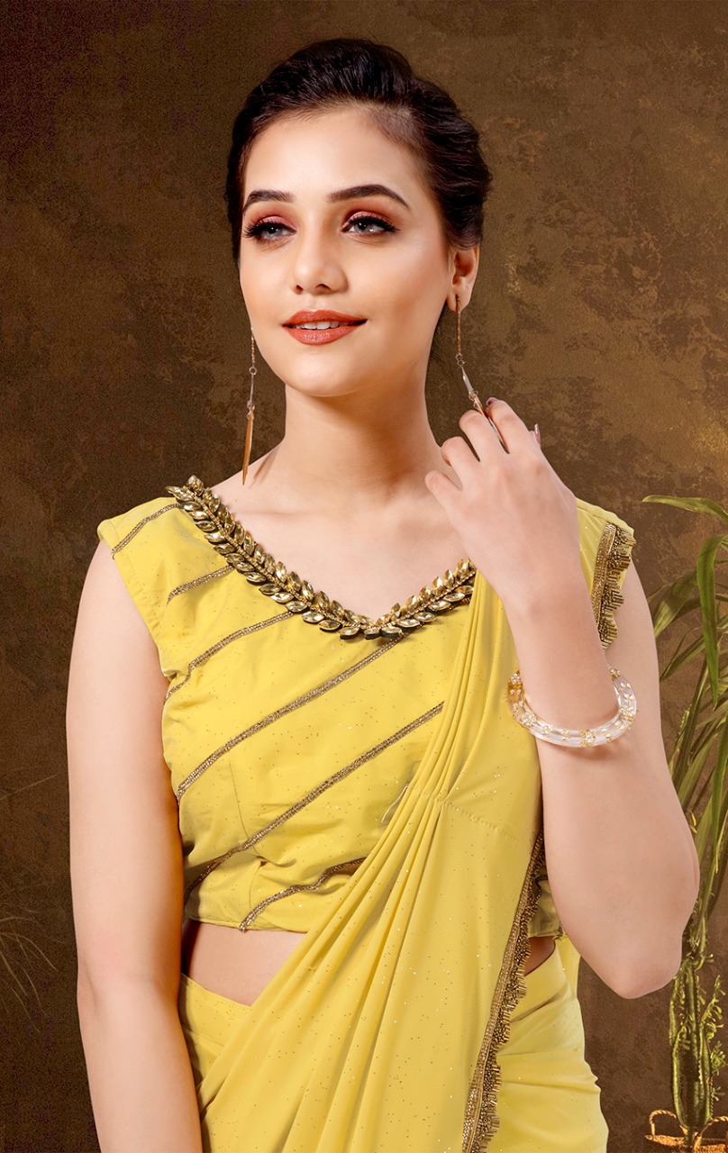 amoha trendz design no 1024 lycra astonishing saree catalog