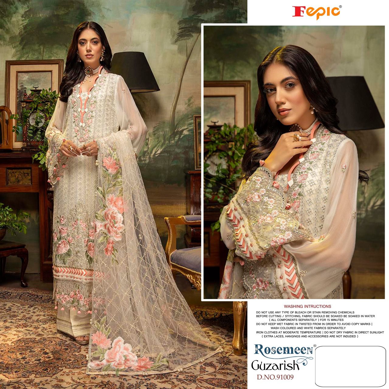 FEPIC Rosemeen  91009  Salwar Kameez Faux georgette Singles