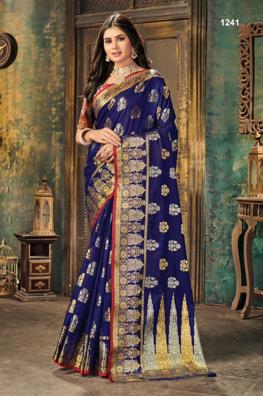 sangam print sirohi silk  silk attractive saree catalog