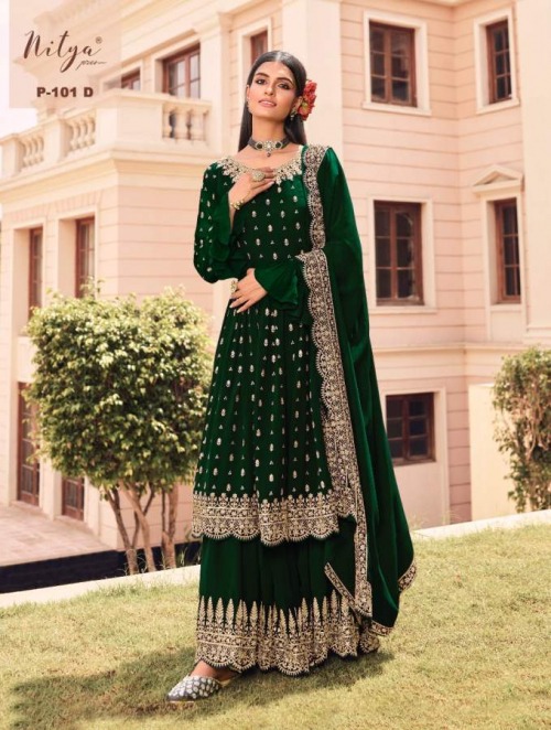 glossy ehsaas georgette gorgeous look salwar suit catalog