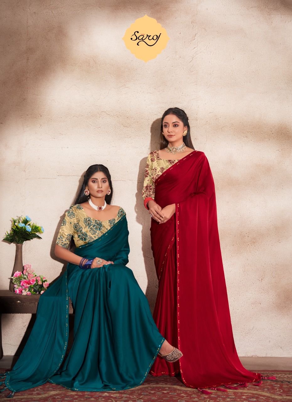 saroj saree julliet silk graceful look sree catalog