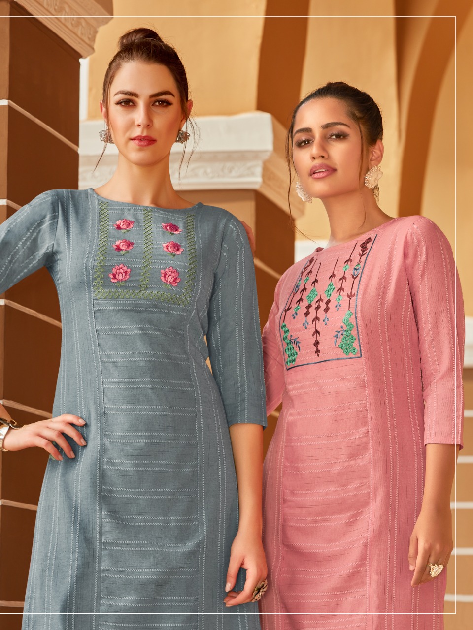 syasii matic cotton graceful look kurti catalog OLD