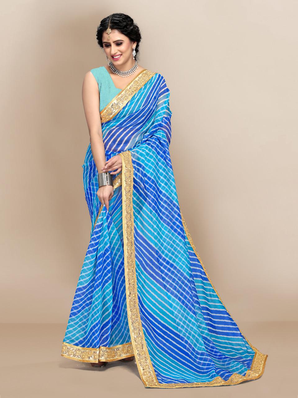 vivera international leona 2 organza regal look saree catalog