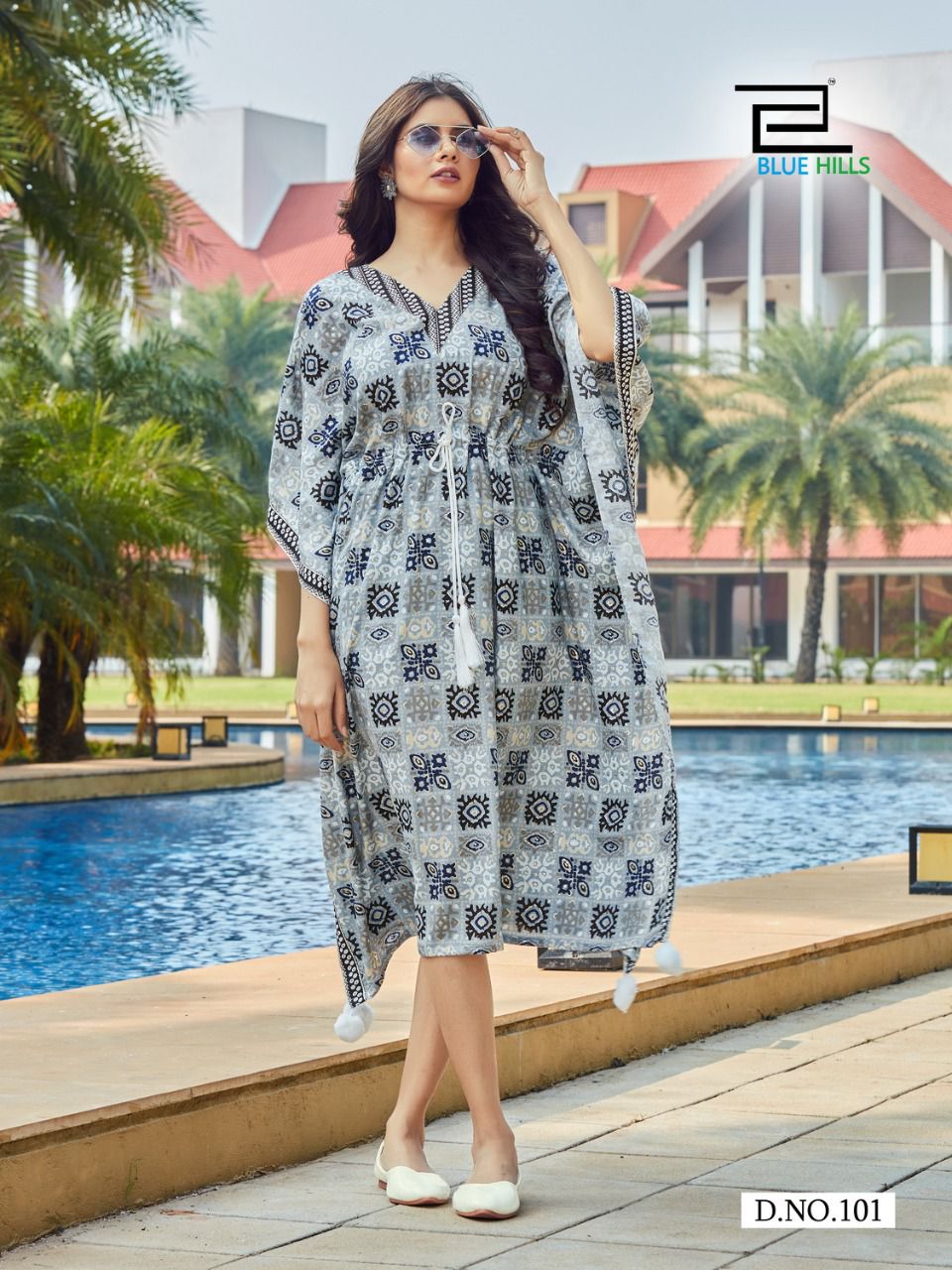 blue hills stare vol 5 rayon kaftan catchy kurti catalog