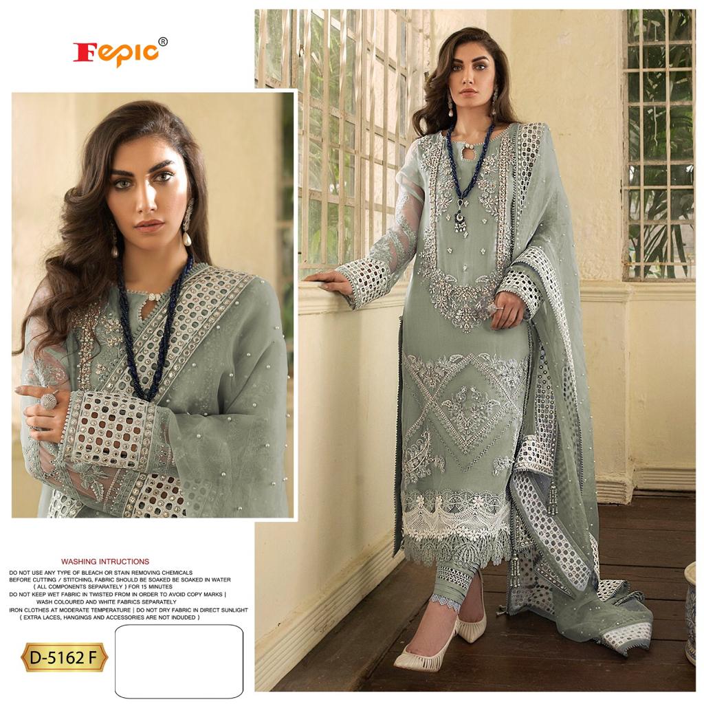 FEPIC ROSEMEEN 5162 F Salwar Kameez Faux georgette Singles