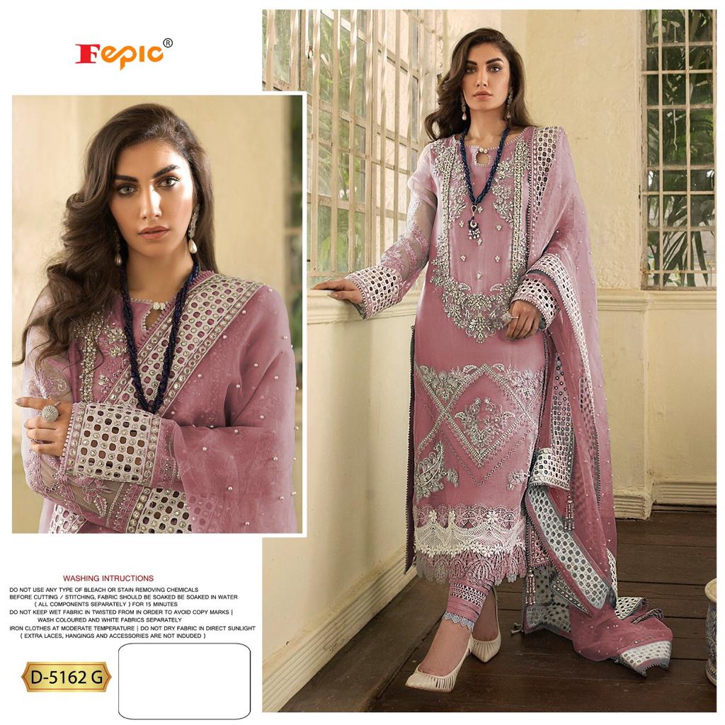 FEPIC ROSEMEEN 5162 G Salwar Kameez Faux georgette Singles