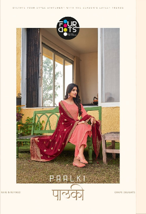 fourdots paalki viscose regal look salwar suit catalog