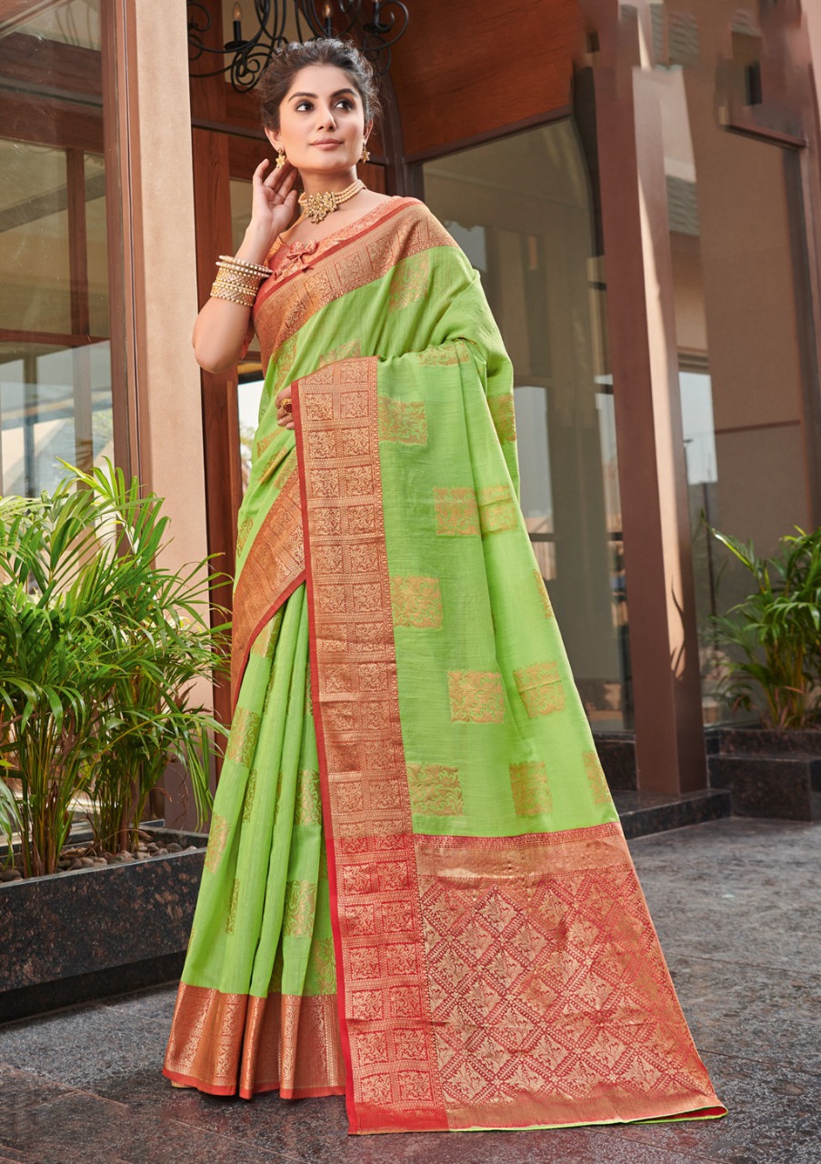 sangam print daksh moti linen elegant saree catalog