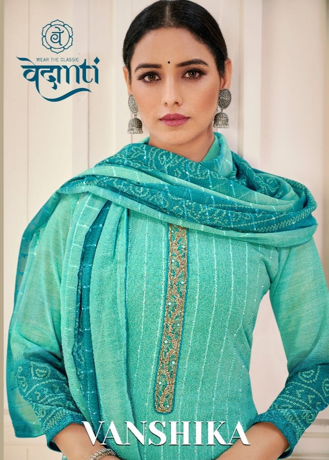 vedanti vanshika cotton attrective look salwar suit catalog