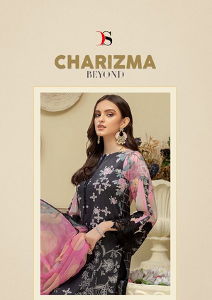 deepsy suit Charizma Beyond cotton authentic fabric salwar suit with chiffon dupatta catalog