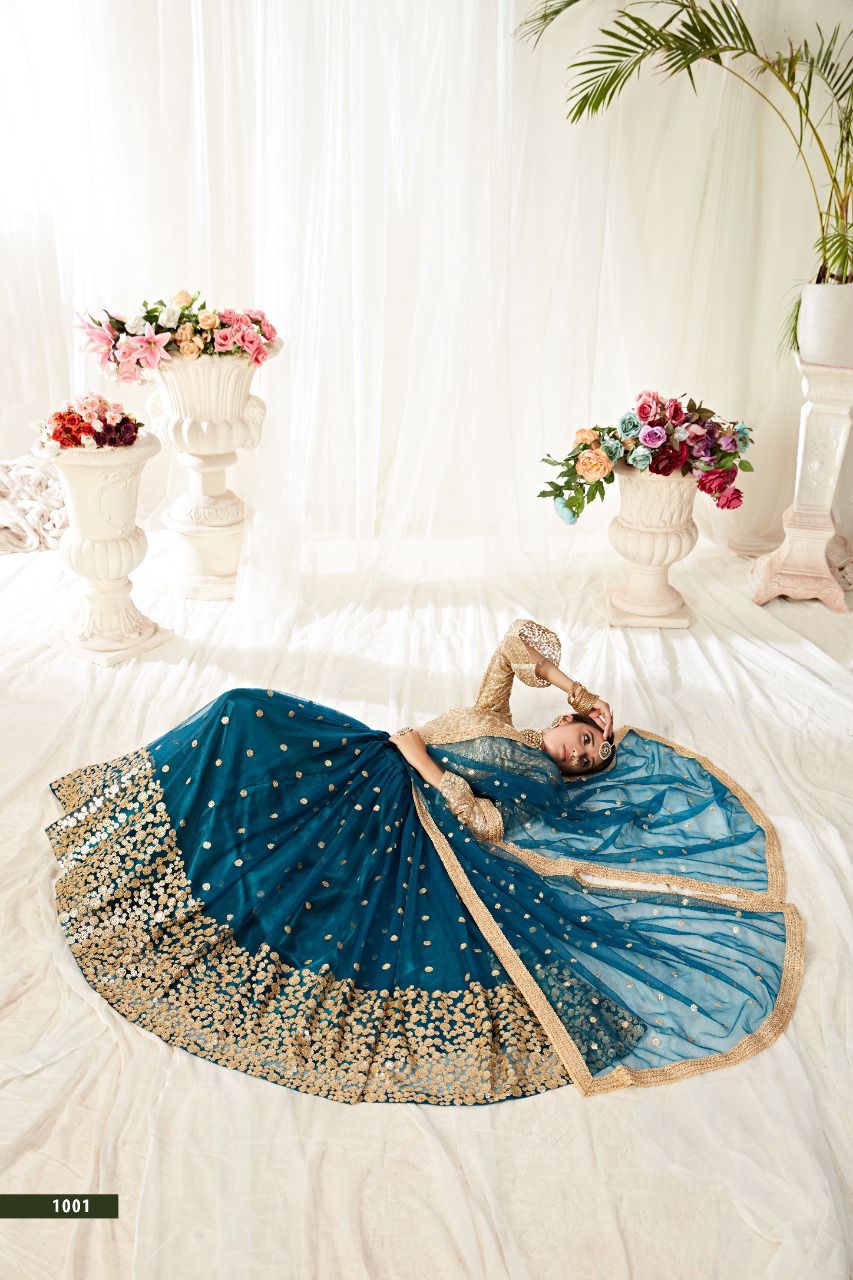 aawiya official agnilekha vol 1 butterfly net innovative style lehenga catalog