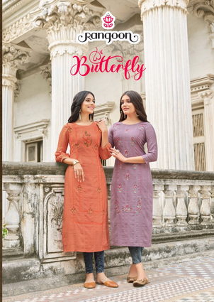 kessi rangoon butterfly naylon viscose exclusive look kurti catalog