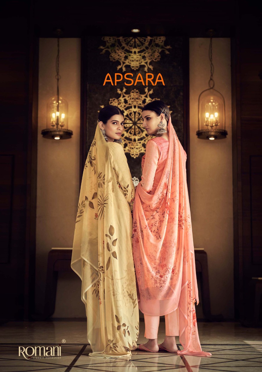 romani apsara cotton innovative style salwar suit catalog