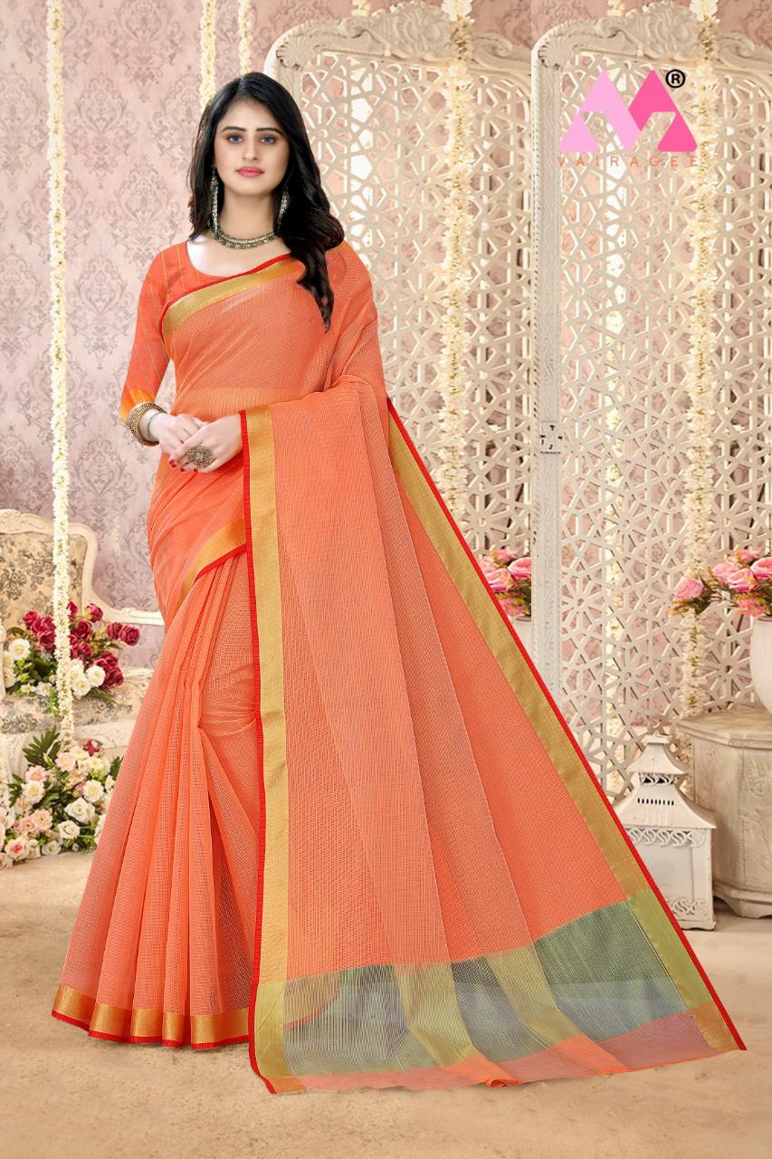 vivera international Nimitha Doriya Cotton afforrdable prise saree catalog