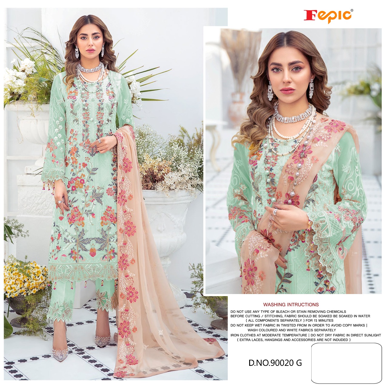 FEPIC Rosemeen 90020 G Salwar Kameez Georgette Singles