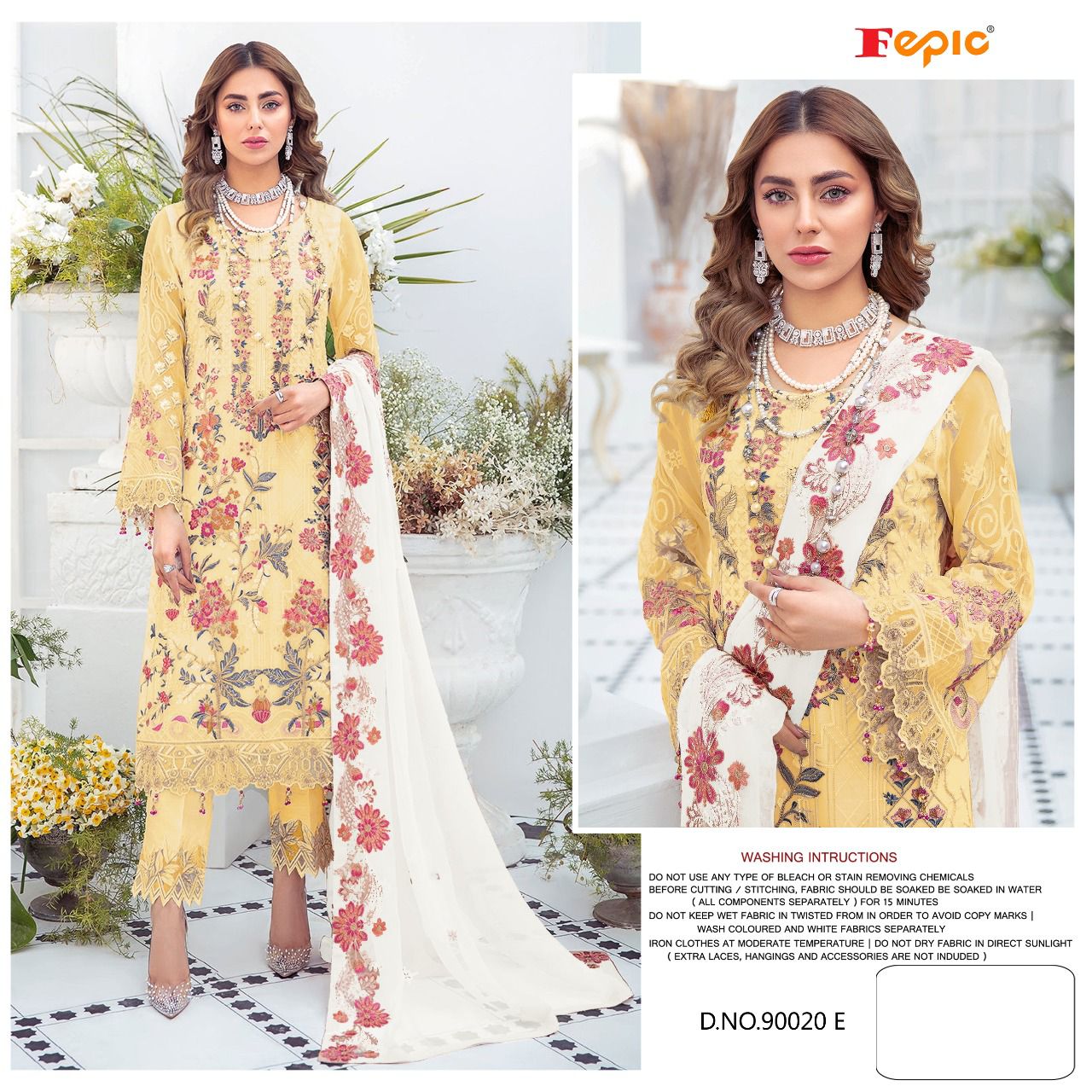 FEPIC Rosemeen 90020  E Salwar Kameez Georgette Singles