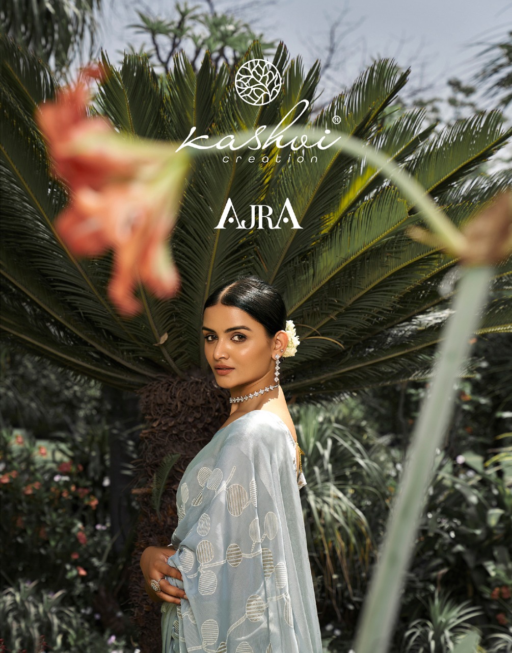 lt kashvi creation ajra silk innovative print saree catalog