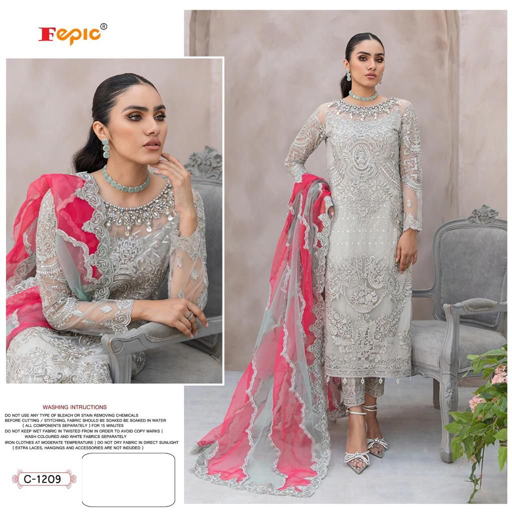 fepic rosemeen d no 1207 1208 1209 georgeet astonishing salwar suit catalog